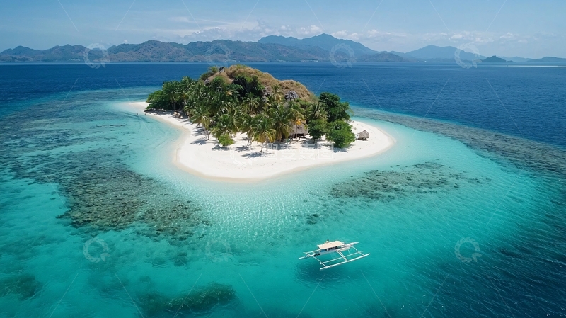 高清大图下载【趣麦麦图】热带岛屿