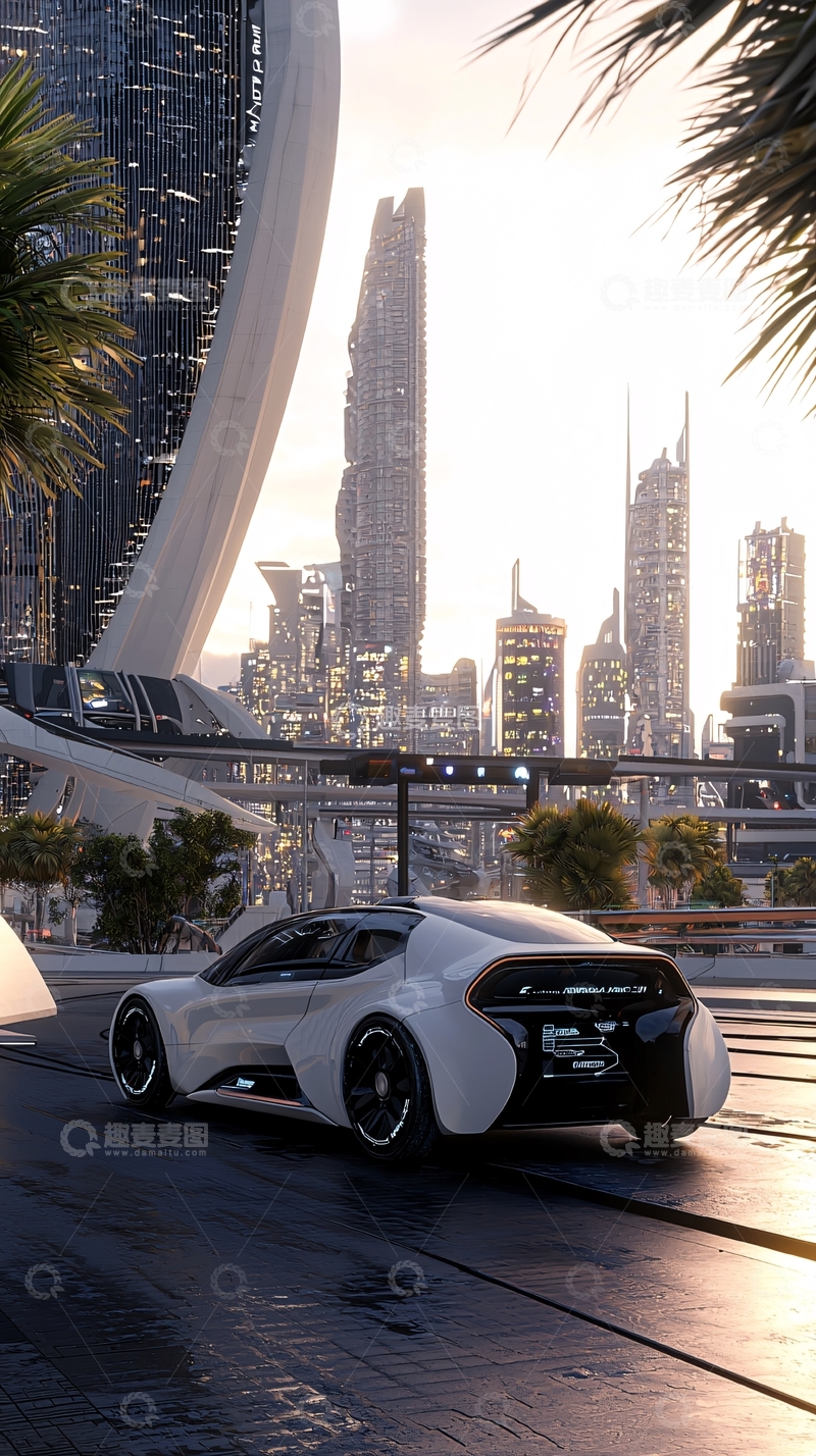 高清大图下载【趣麦麦图】未来都市