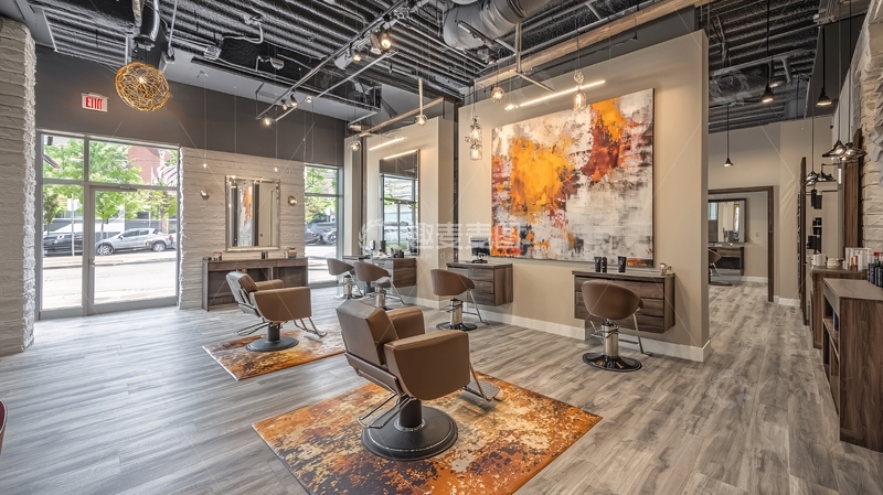 高清大图下载【趣麦麦图】现代化时尚美发沙龙