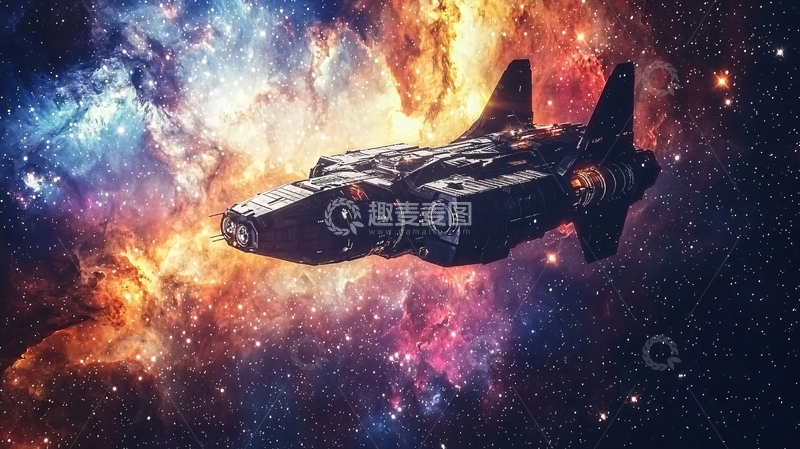 高清大图下载【趣麦麦图】宇宙飞船