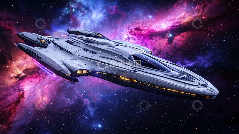高清大图下载【趣麦麦图】宇宙飞船