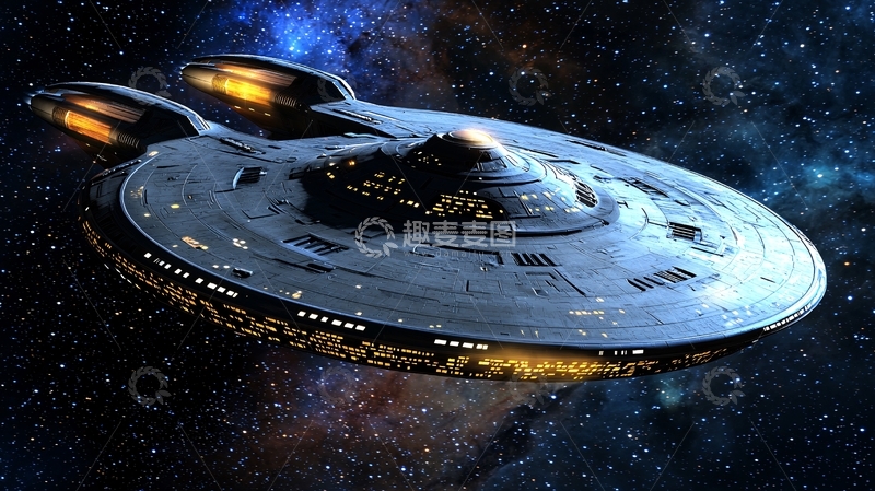 高清大图下载【趣麦麦图】宇宙飞船高清图片