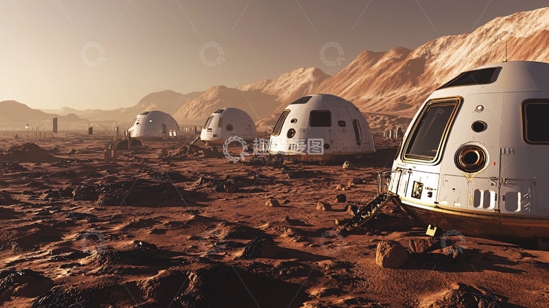 高清大图下载【趣麦麦图】火星基地5