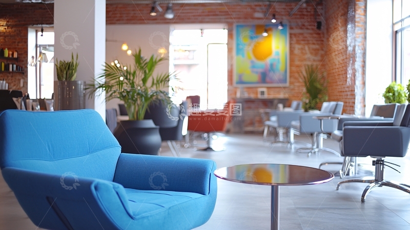 高清大图下载【趣麦麦图】现代时尚美发沙龙