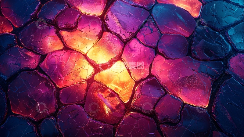 高清大图下载【趣麦麦图】彩色石块背景