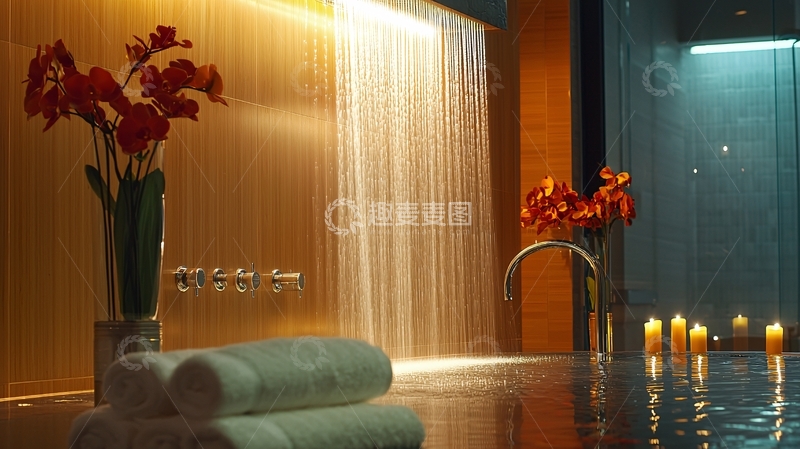 高清大图下载【趣麦麦图】水疗中心室内设计