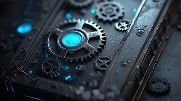 蒸汽朋克齿轮装置