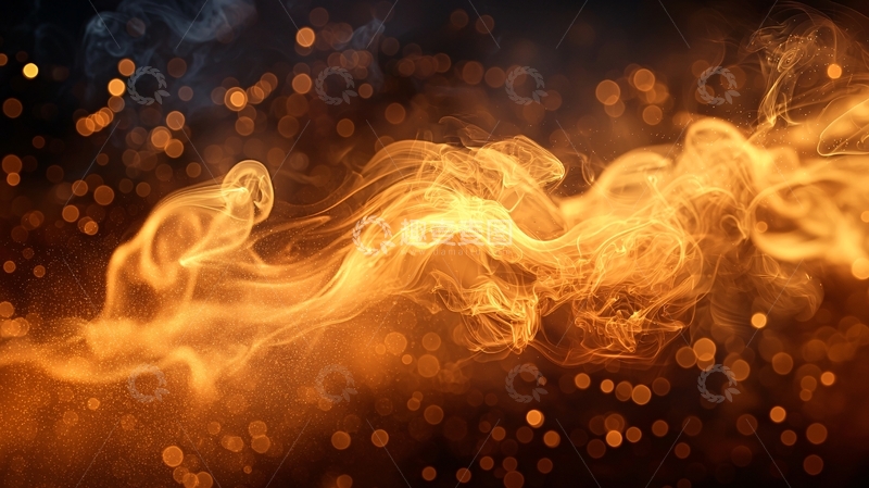 高清大图下载【趣麦麦图】火焰般的能量流动