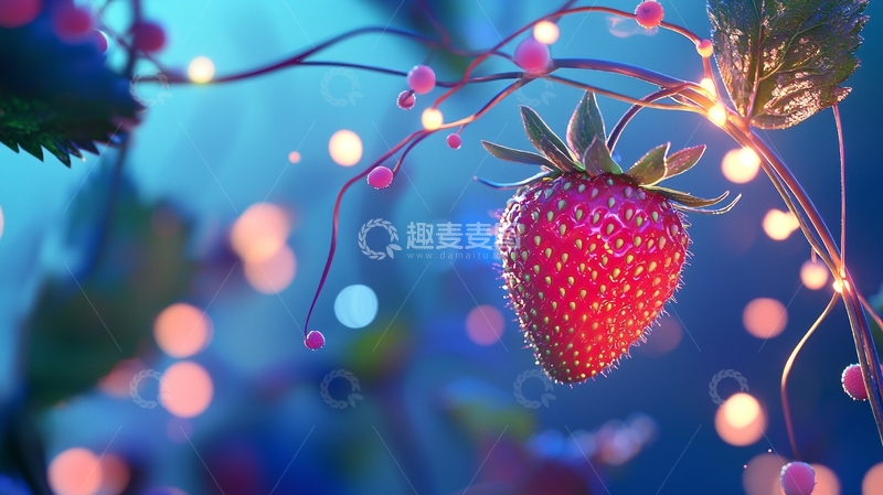 高清大图下载【趣麦麦图】梦幻草莓