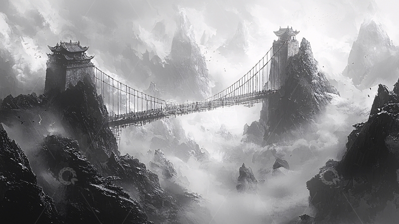 高清大图下载【趣麦麦图】黑白