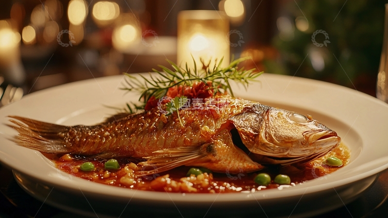 高清大图下载【趣麦麦图】烤鱼