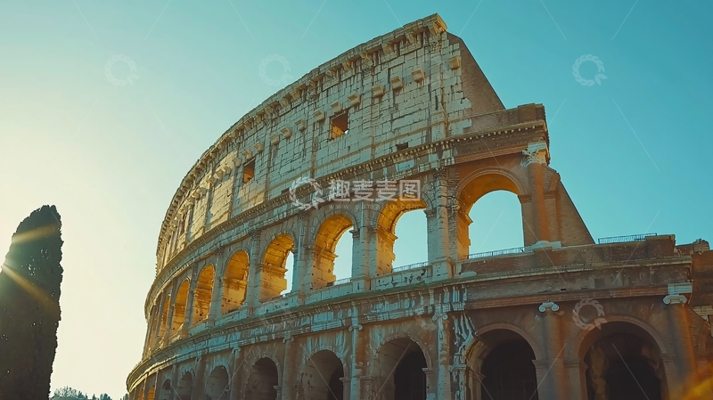 高清大图下载【趣麦麦图】罗马斗兽场