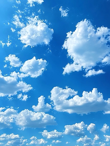 蓝天白云