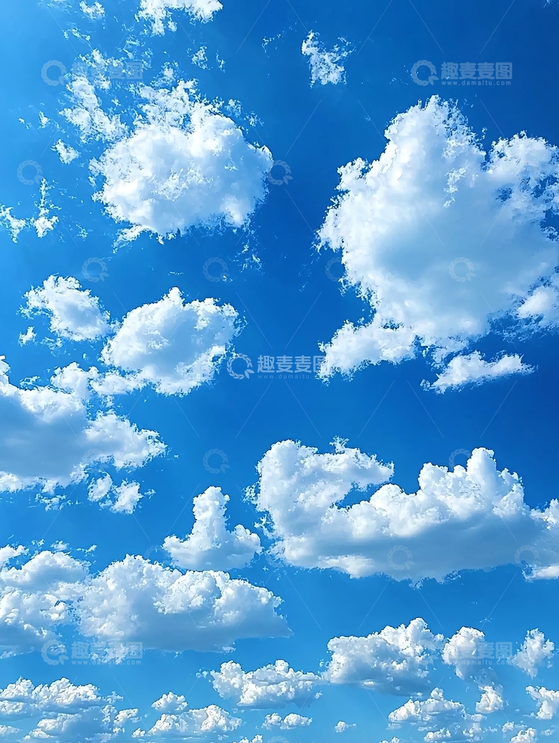 高清大图下载【趣麦麦图】蓝天白云