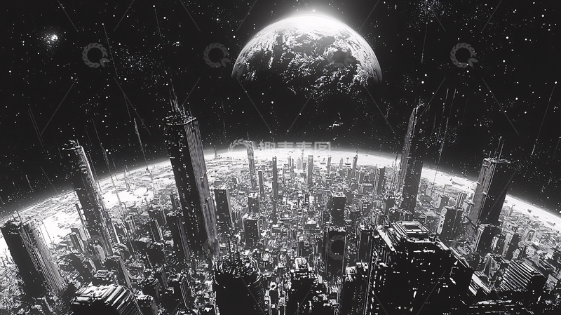 高清大图下载【趣麦麦图】未来城市