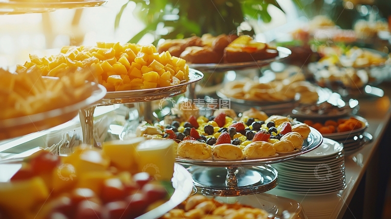 高清大图下载【趣麦麦图】自助餐美食