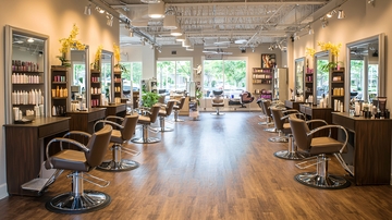 现代化美发沙龙