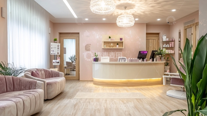 高清大图下载【趣麦麦图】高级美容院接待处