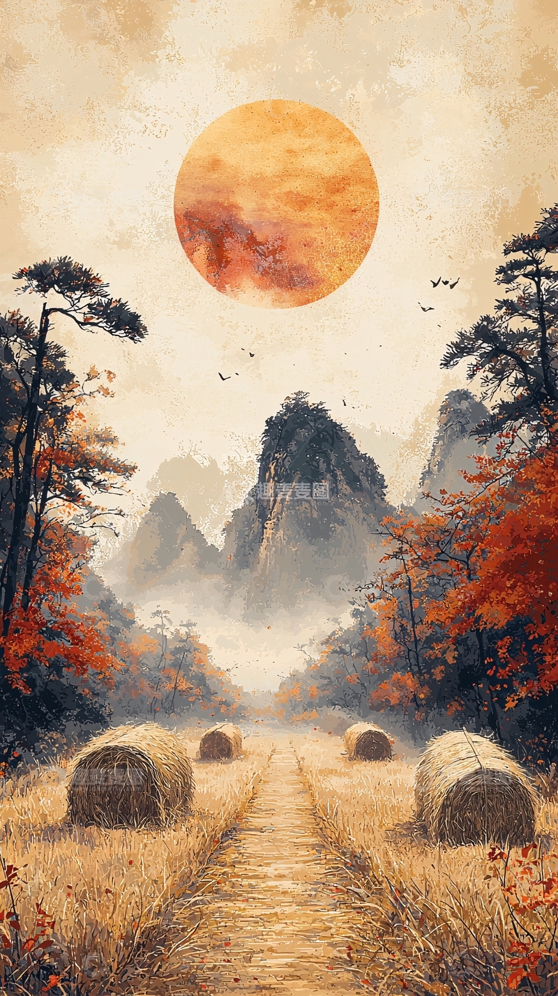 高清大图下载【趣麦麦图】田园风景