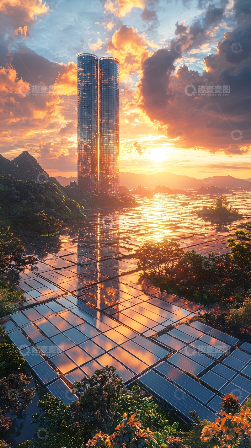 高清大图下载【趣麦麦图】未来城市