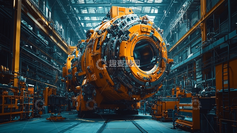 高清大图下载【趣麦麦图】复杂机械装置