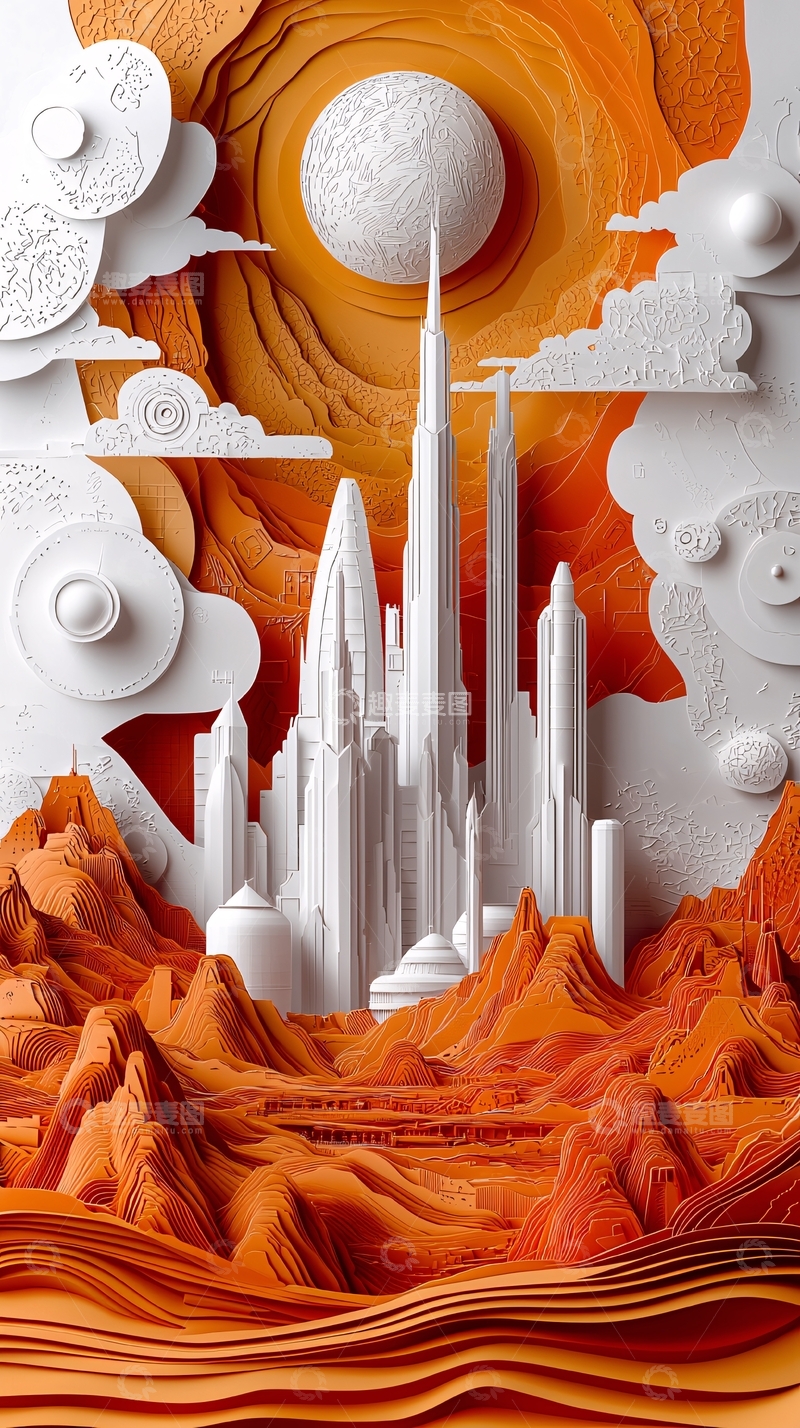 高清大图下载【趣麦麦图】未来城市