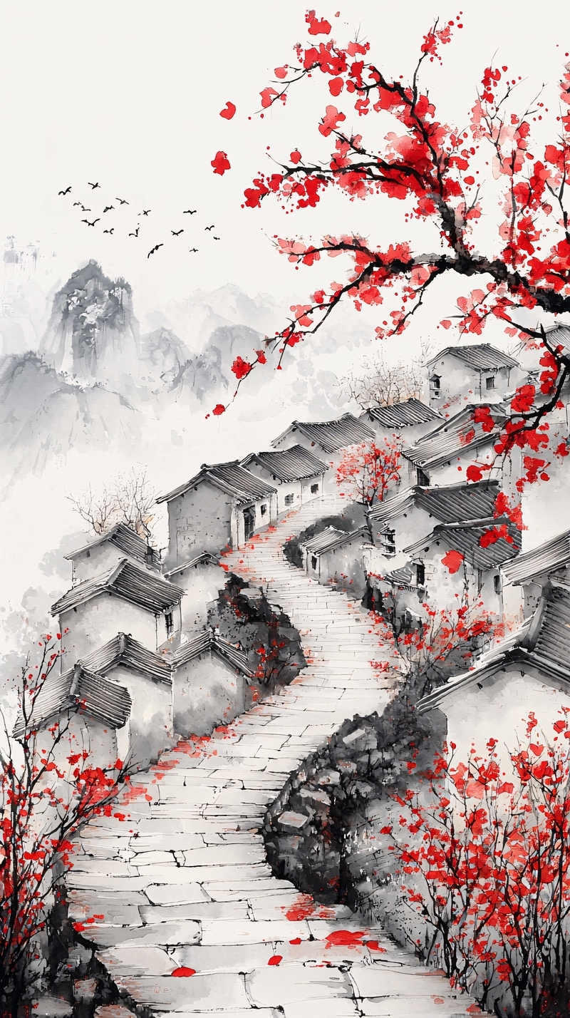 高清大图下载【趣麦麦图】水墨画