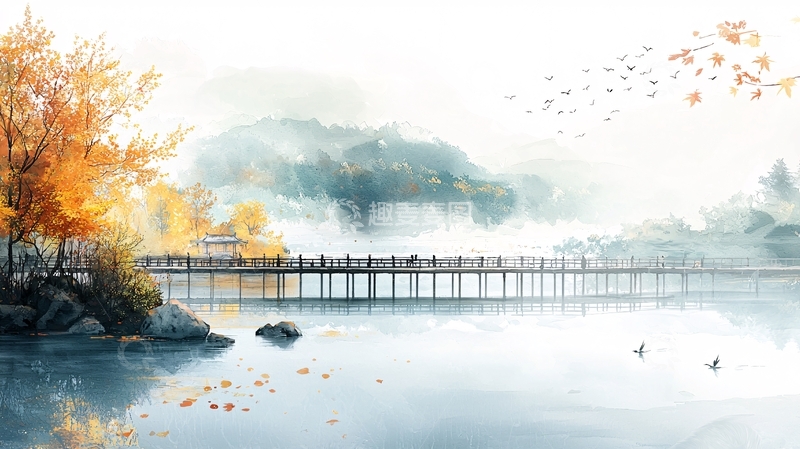 高清大图下载【趣麦麦图】水墨江南