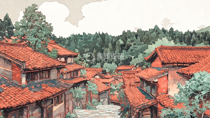 高清大图下载【趣麦麦图】水墨画