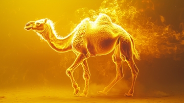 燃烧的骆驼