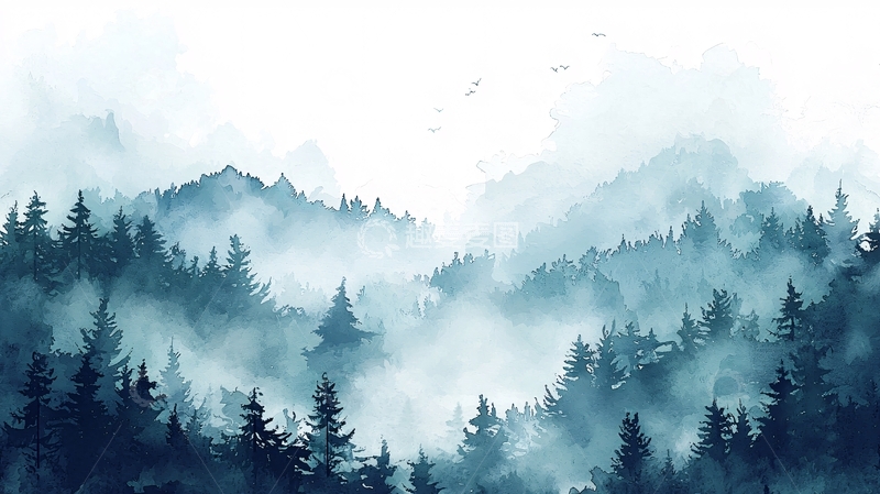 高清大图下载【趣麦麦图】水墨画