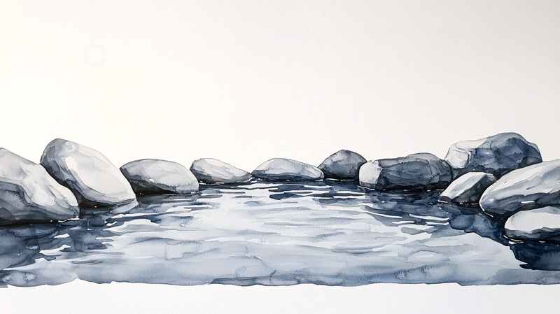 高清大图下载【趣麦麦图】水彩画