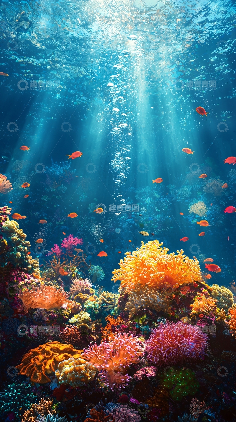 高清大图下载【趣麦麦图】水下世界