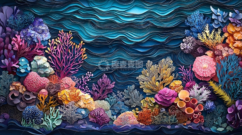 高清大图下载【趣麦麦图】海底世界