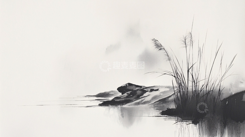 高清大图下载【趣麦麦图】水墨画