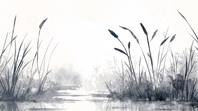 高清大图下载【趣麦麦图】水墨画