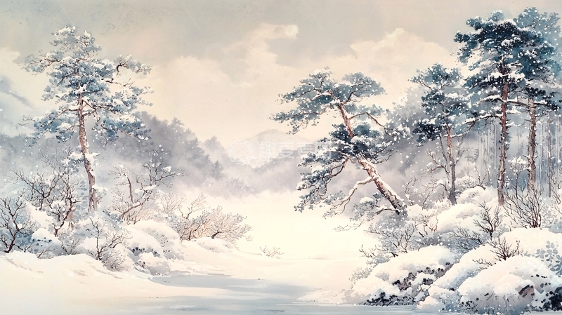高清大图下载【趣麦麦图】雪景