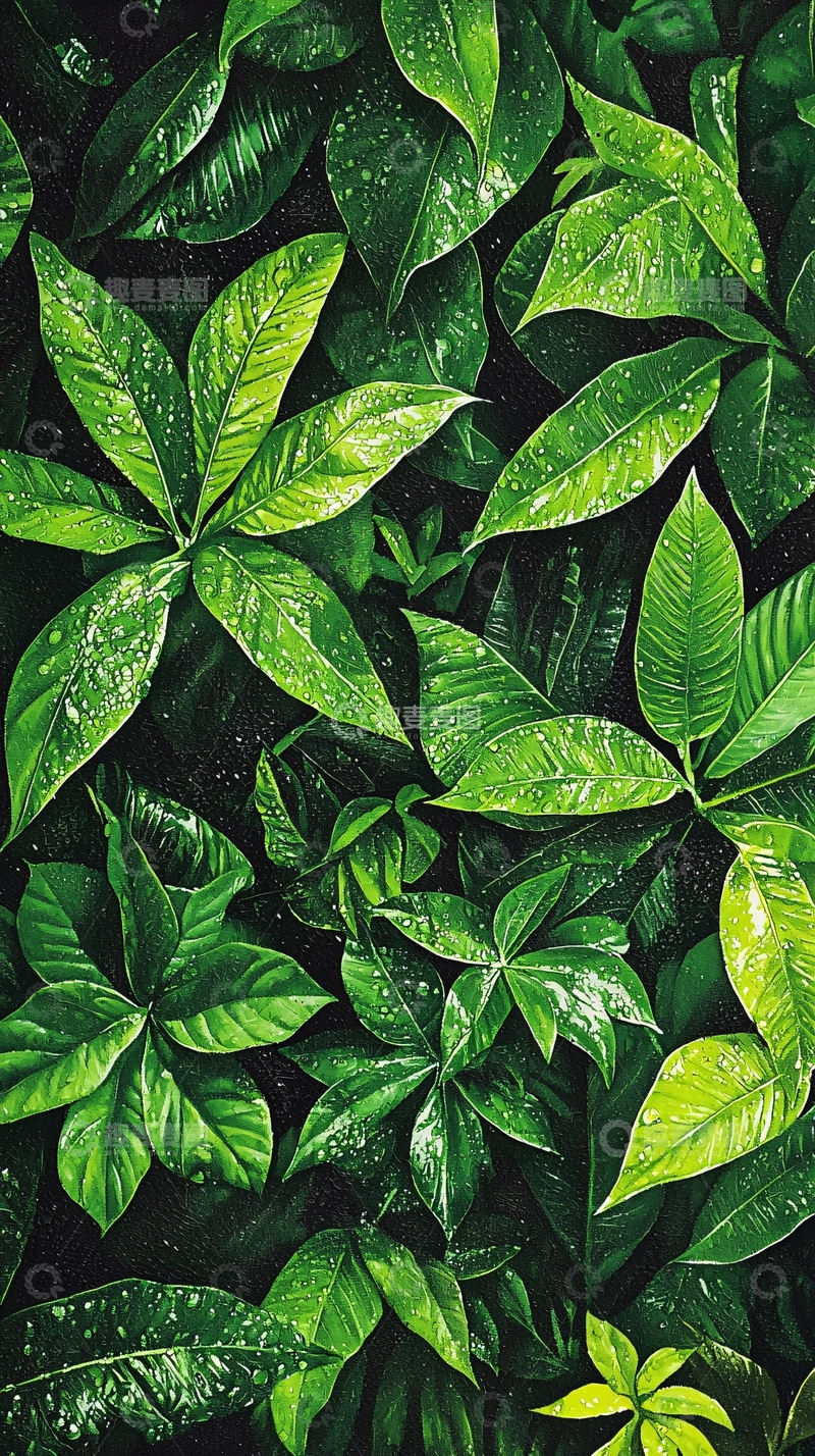 高清大图下载【趣麦麦图】绿叶