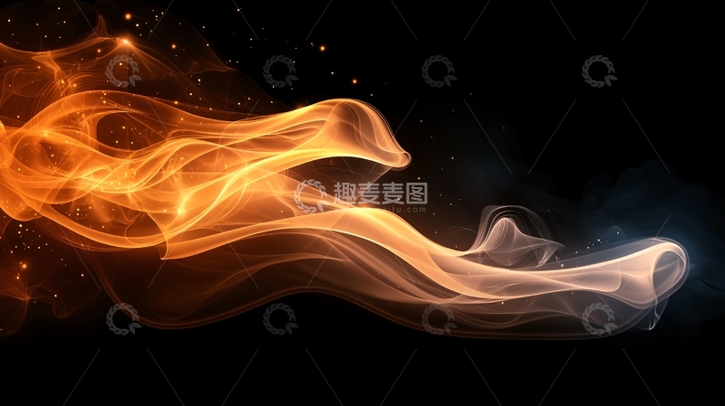 高清大图下载【趣麦麦图】火焰纹理