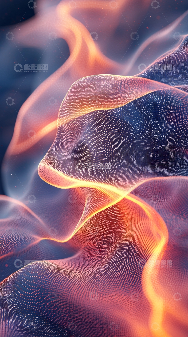 高清大图下载【趣麦麦图】橙色光晕