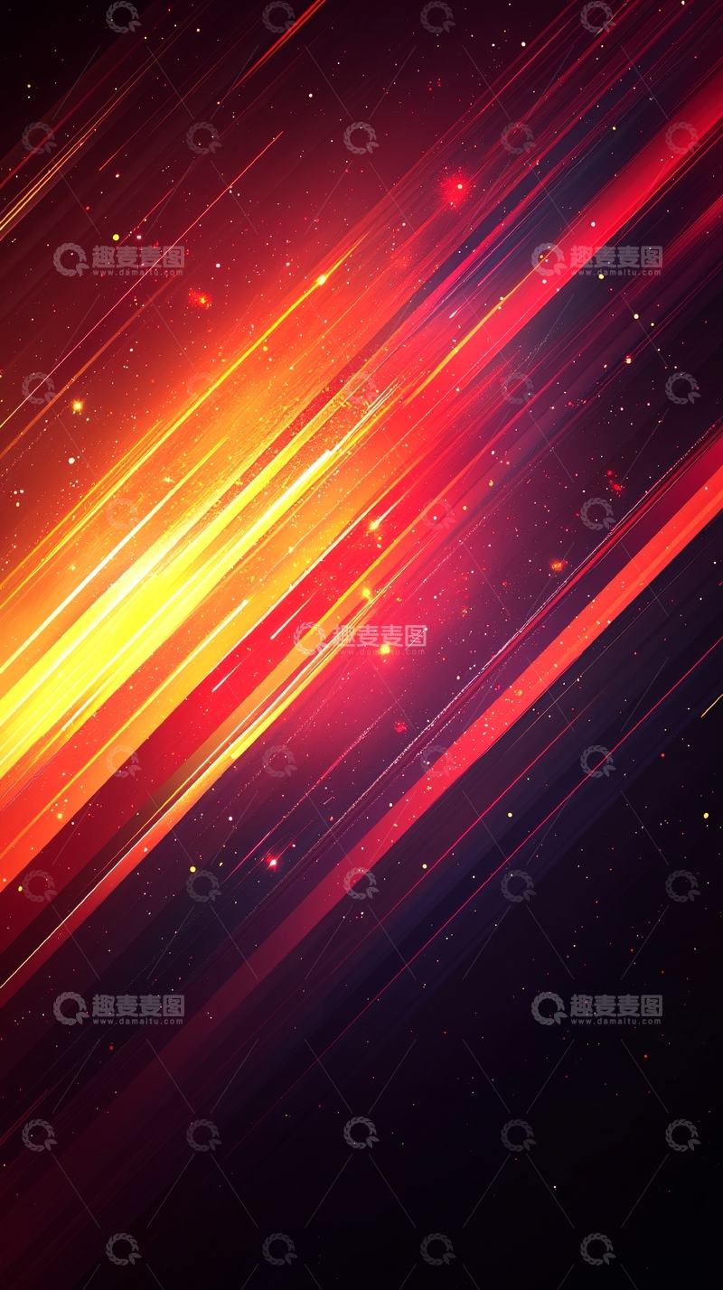 高清大图下载【趣麦麦图】抽象光线背景