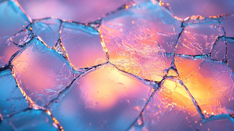 高清大图下载【趣麦麦图】破碎的玻璃