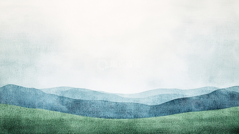 高清大图下载【趣麦麦图】水彩画