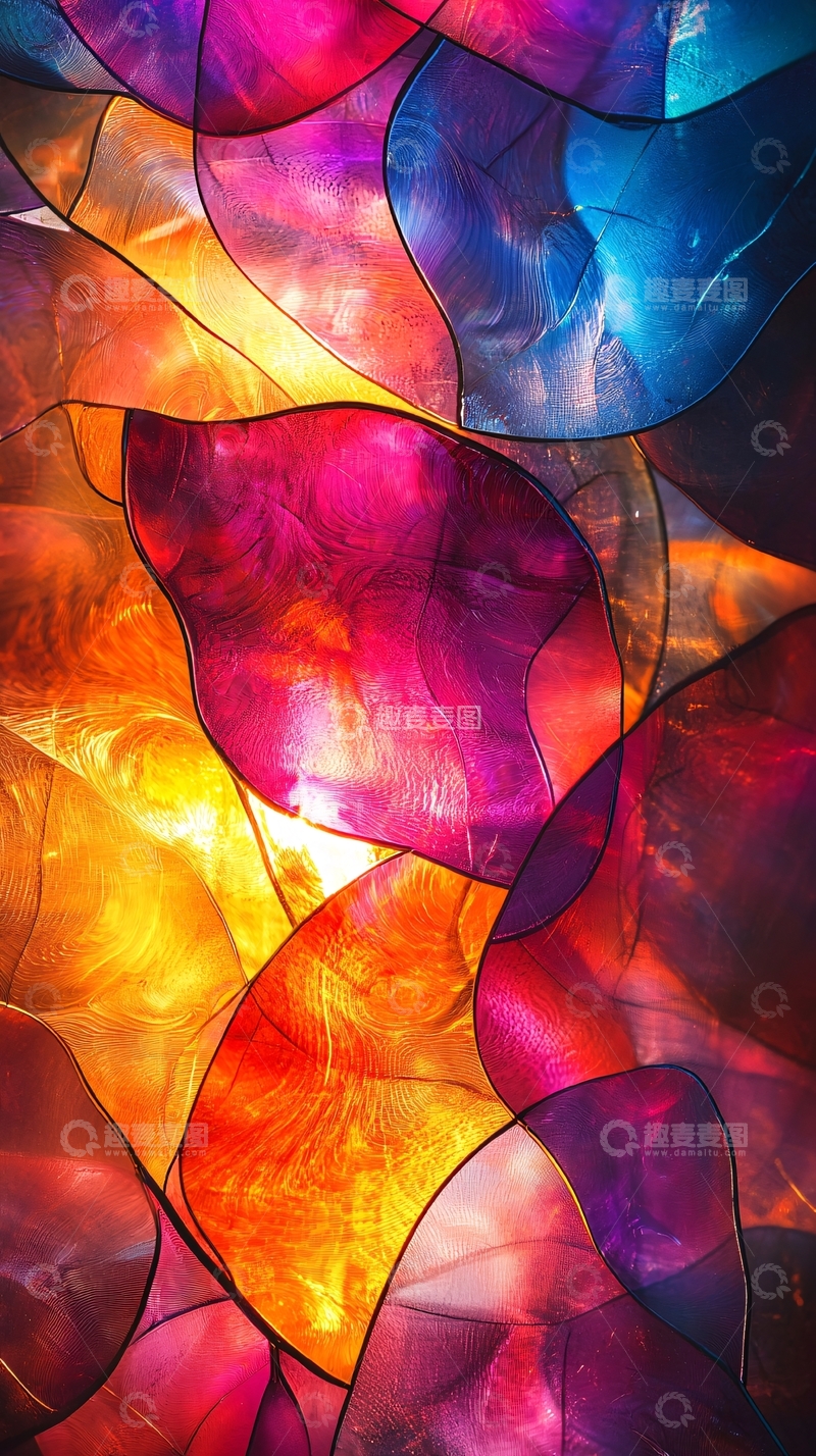 高清大图下载【趣麦麦图】彩色抽象