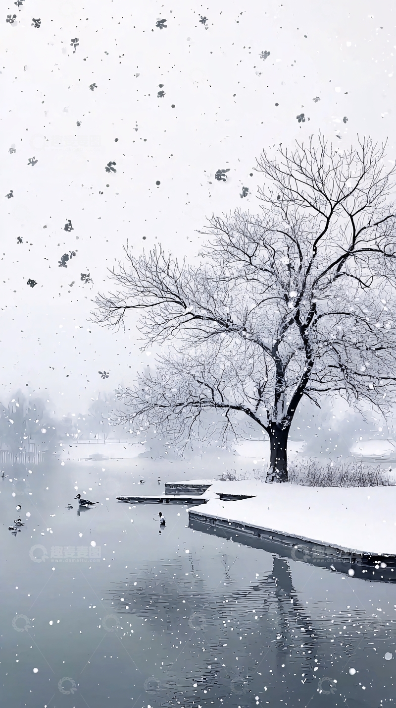 高清大图下载【趣麦麦图】雪景