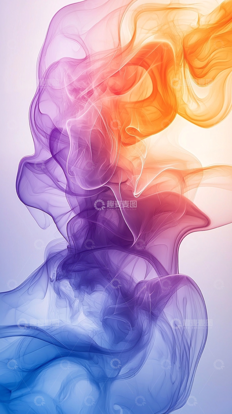 高清大图下载【趣麦麦图】彩色烟雾