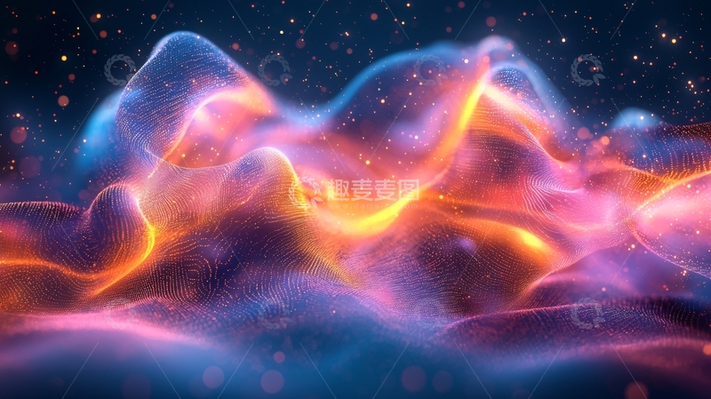 高清大图下载【趣麦麦图】梦幻宇宙星云