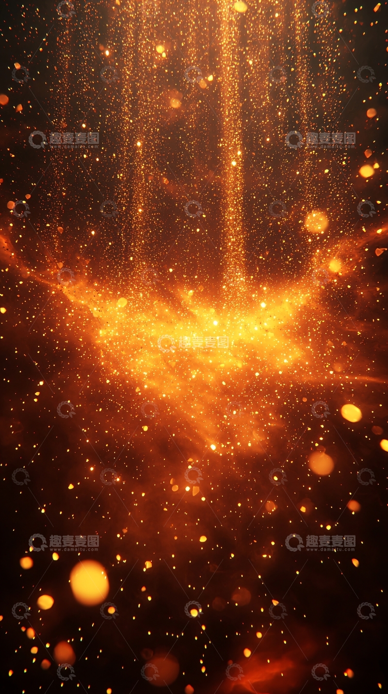 高清大图下载【趣麦麦图】金色光芒