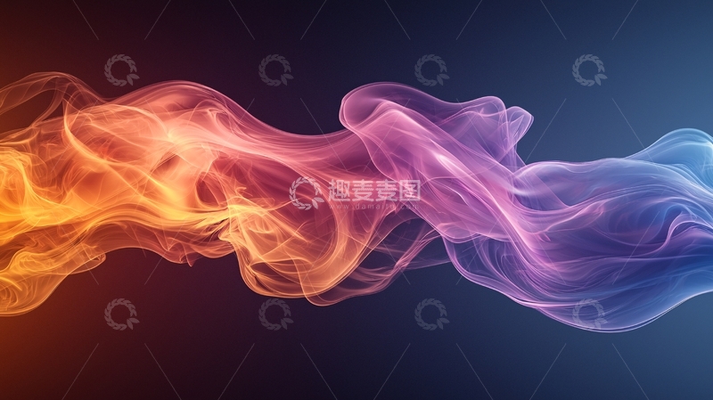 高清大图下载【趣麦麦图】彩色烟雾