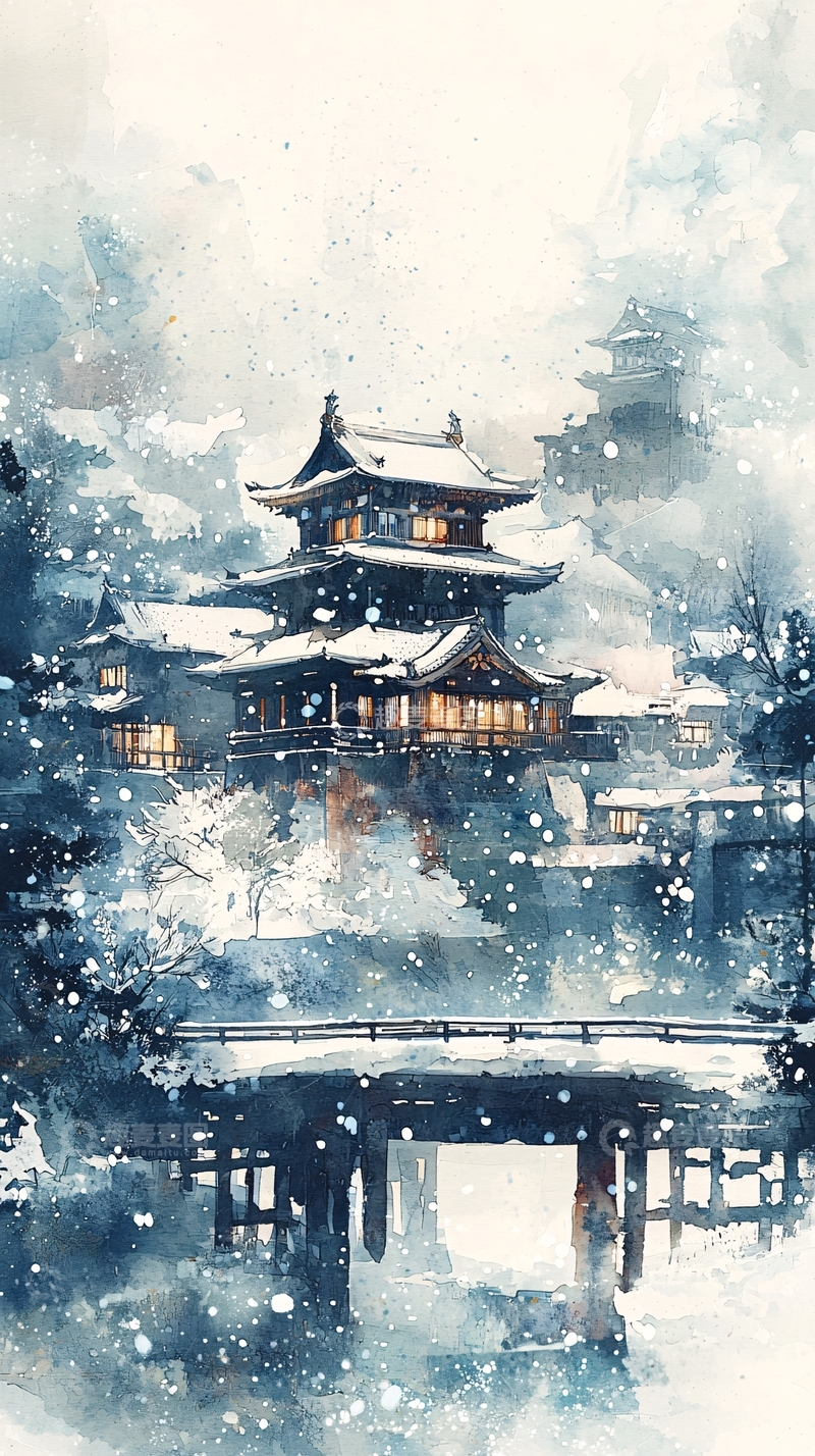 高清大图下载【趣麦麦图】水墨画